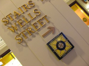 Stairs to Wells Street