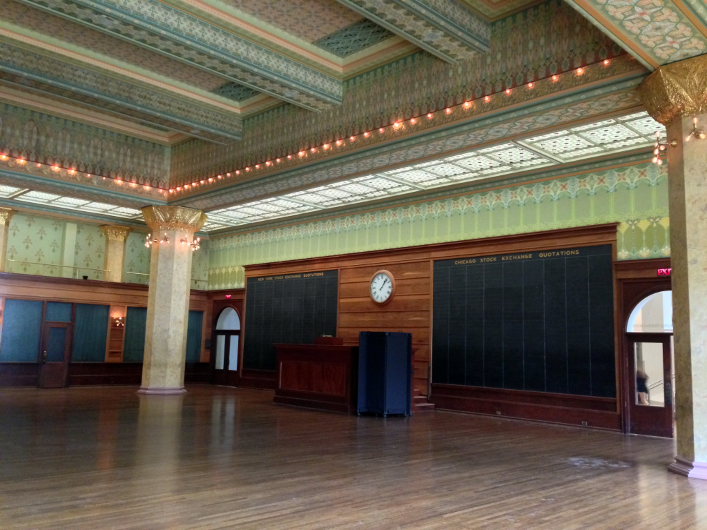 Chicago Stock Exchange Trading Room
