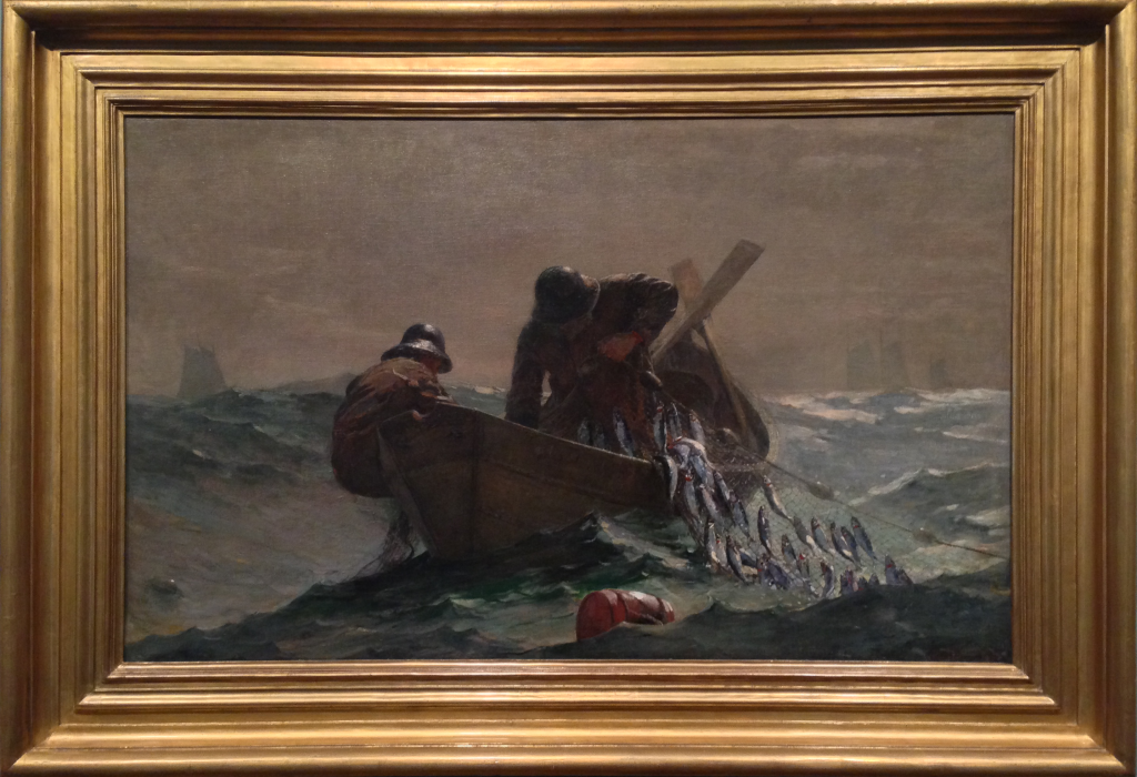 The Herring Net - Winslow Homer (1836 - 1910)