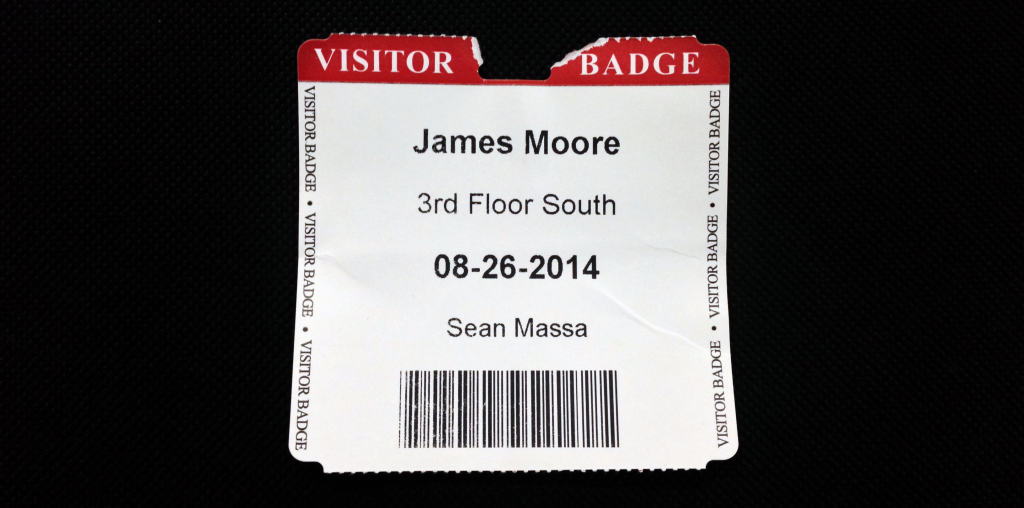 Geekfest Visitor Badge