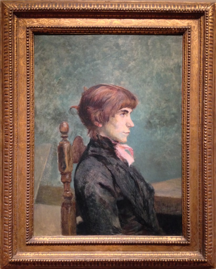 Portrait of Jeanne Wenz - Henri de Toulouse-Lautrec (1864-1901)