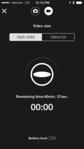 Theta Recording Options
