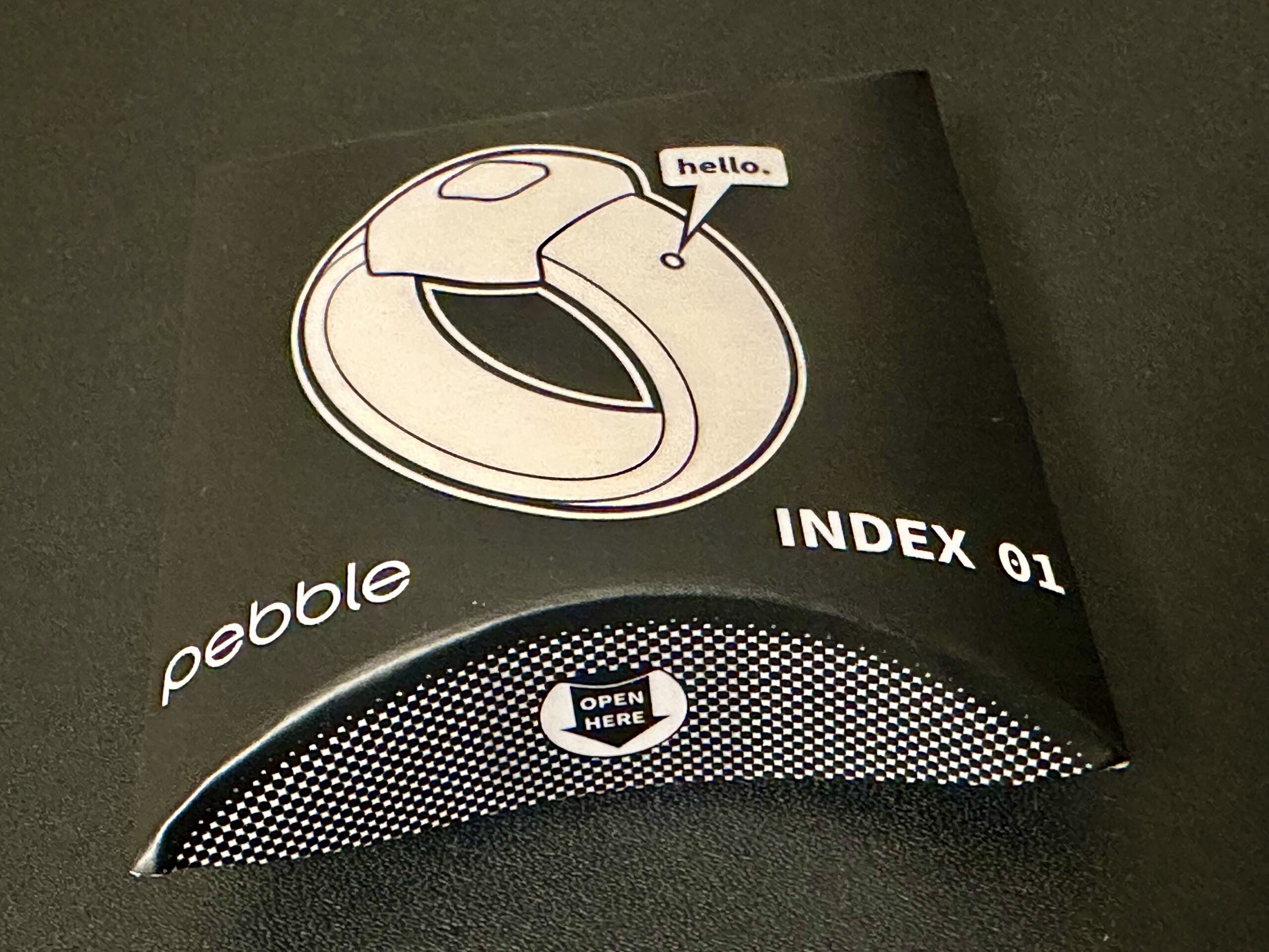 Pebble Arrives